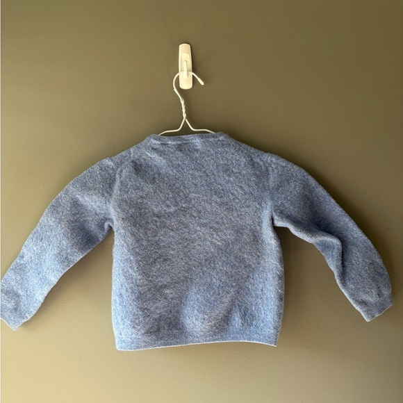 Calvin Klein, youth boys, size small, blue long sleeve 100% wool sweater - Picture 5 of 5